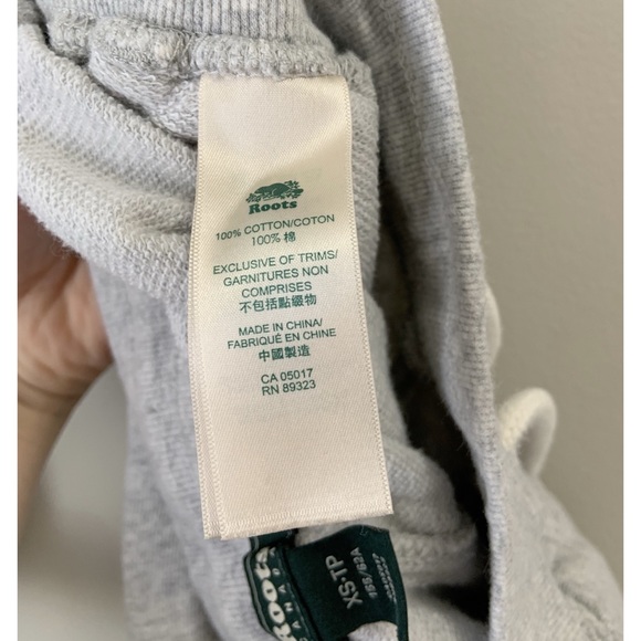 Roots Grey Sweat Pants Size XS - Picture 5 of 5